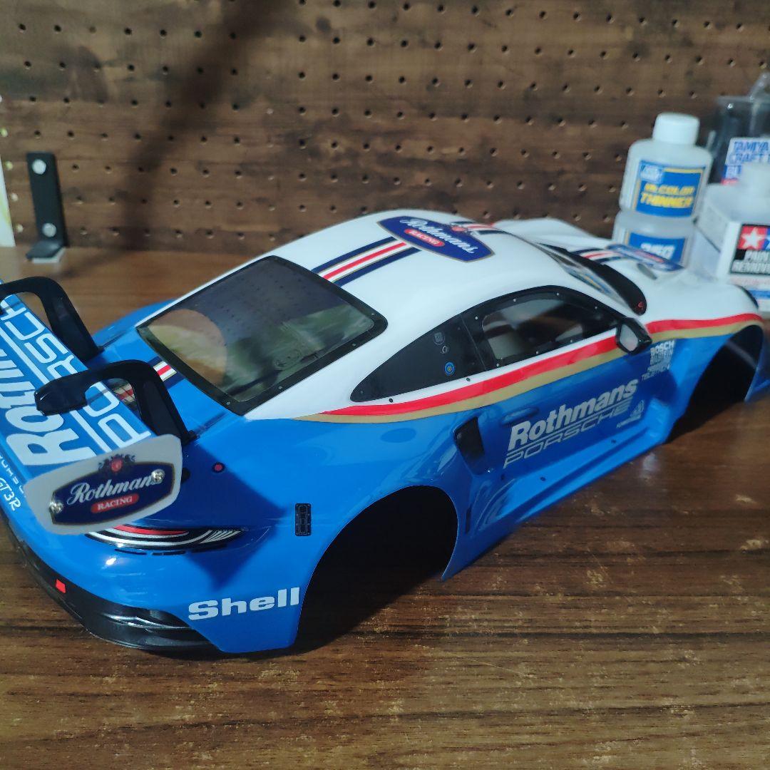 タミヤ　ポルシェ911 GT3 R ボディ
