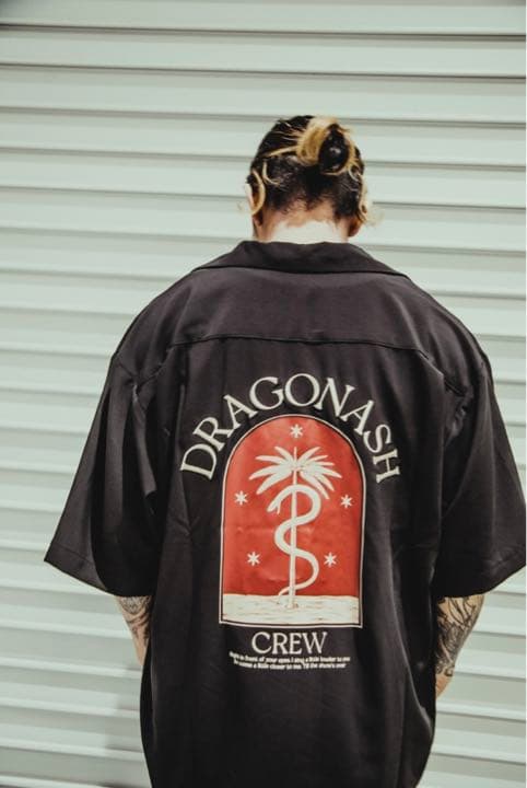 Dragon Ash 開襟半袖シャツ　会員限定　XXLサイズ　Kj 降谷建志着用