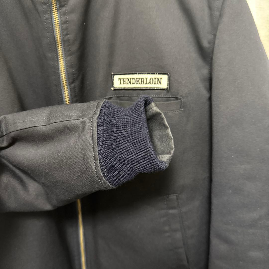 TENDERLOIN 1stリブワークジャケット　ネイビー