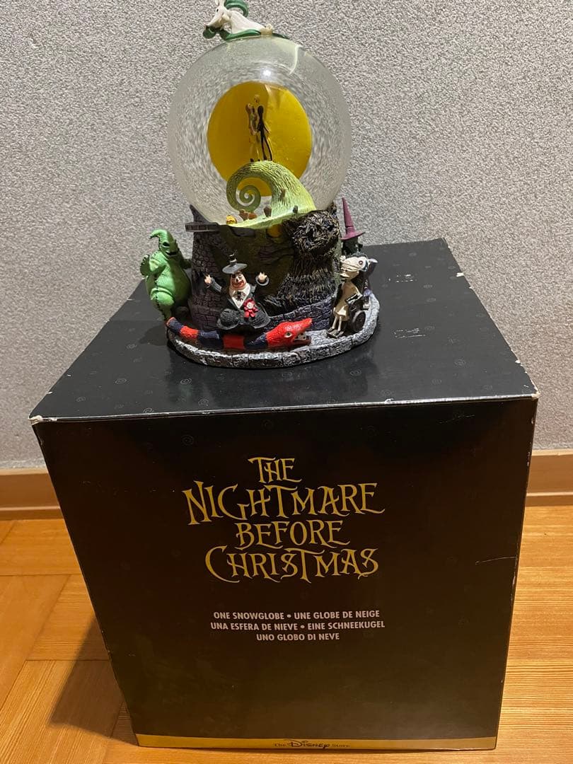 ＊ナイトメア ビフォア クリスマス＊スノーグローブ＊フィギュア＊ オルゴール