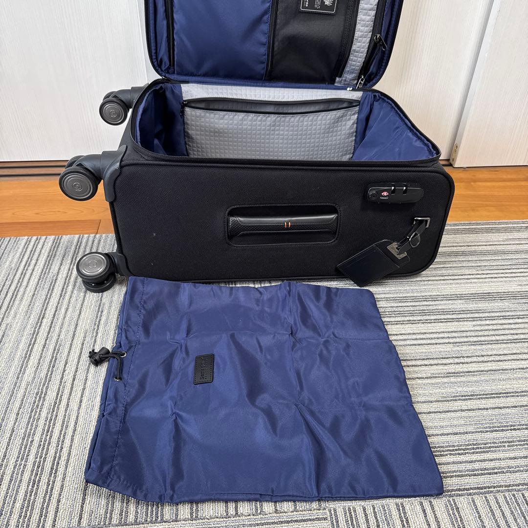 サムソナイト　スピナー55 ナイロン製 ブラック キャリーケース