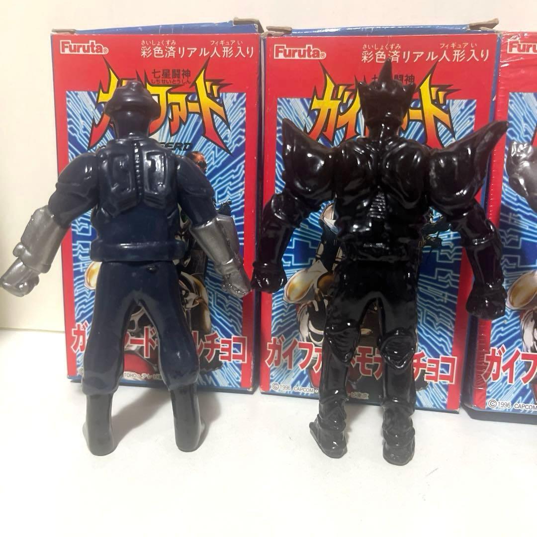 フルタ製 食玩 ガイファード モデルチョコ ソフビ フィギュア 全4種セット