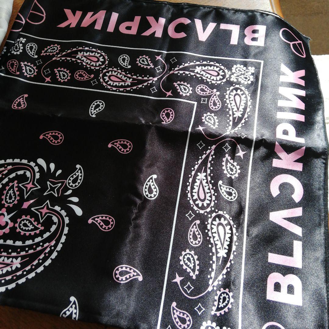BLACKPINK ブラックピンク　ブルピン　バンダナ　公式品　ロンドン　新品