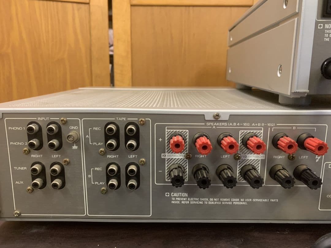 TRIO KA-1000 アンプ + KA-1000-PS 　プリメイアンプ