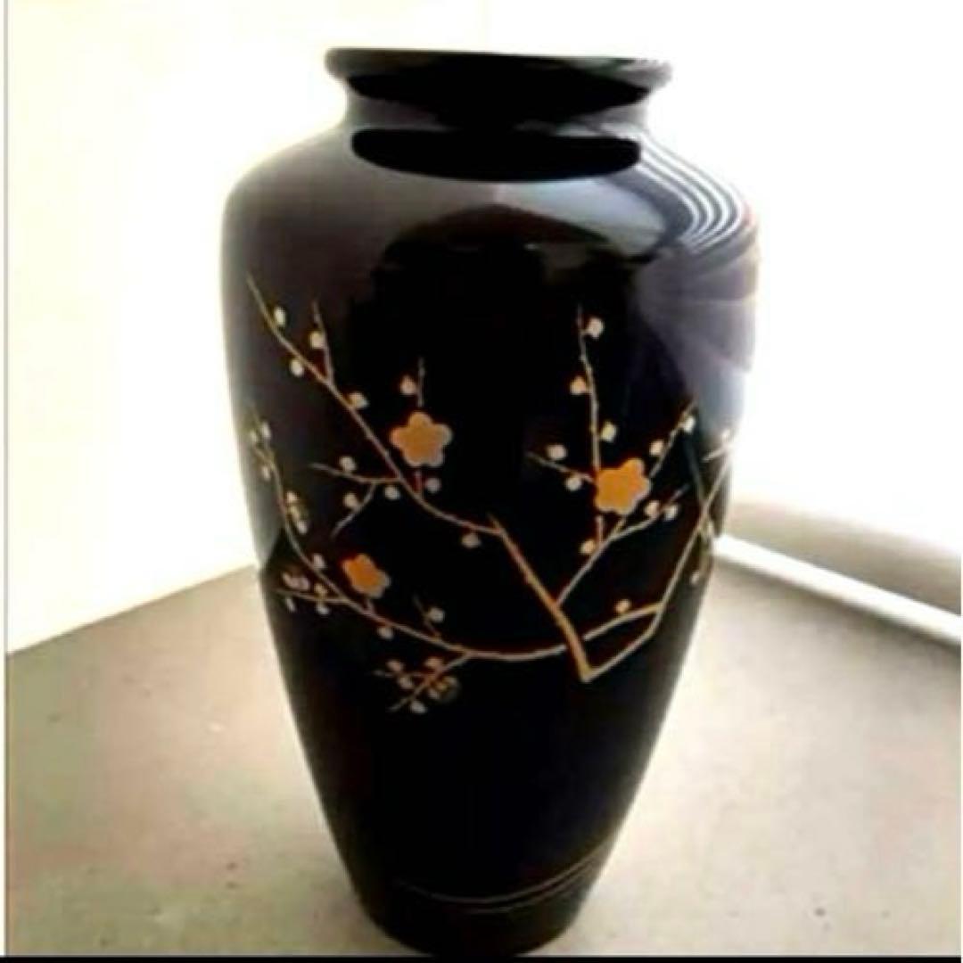 新品 漆器 京都 象彦 花びん 花器