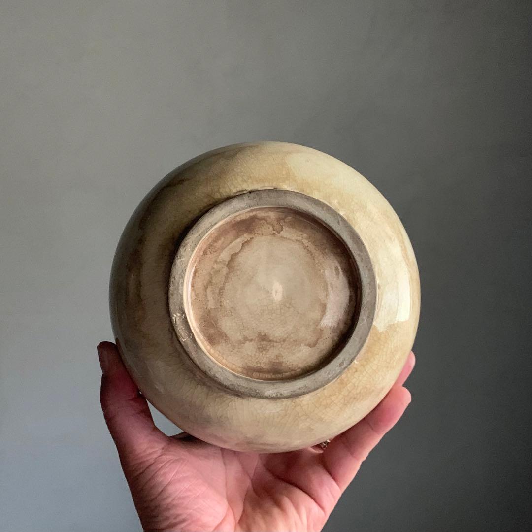 京焼 錦光山 大徳利 古美術 古道具 古清水焼 染付 酒器 アンティーク