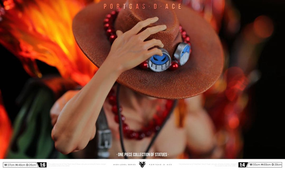 ワンピース 火拳 エースフィギュア ガレージキット