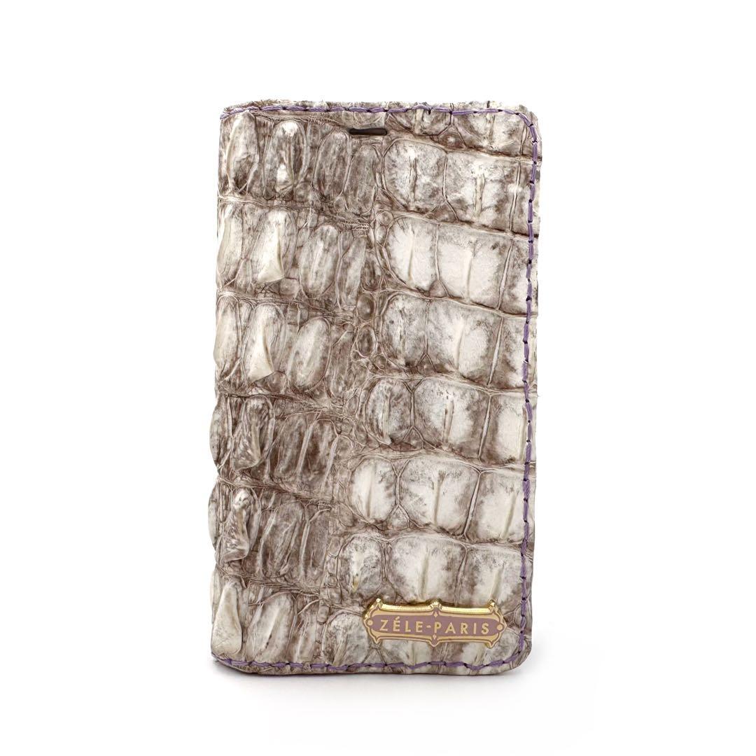 ゼルパリ ホーンバッククロコダイル ヒマラヤ iPhone 15 Pro ケース