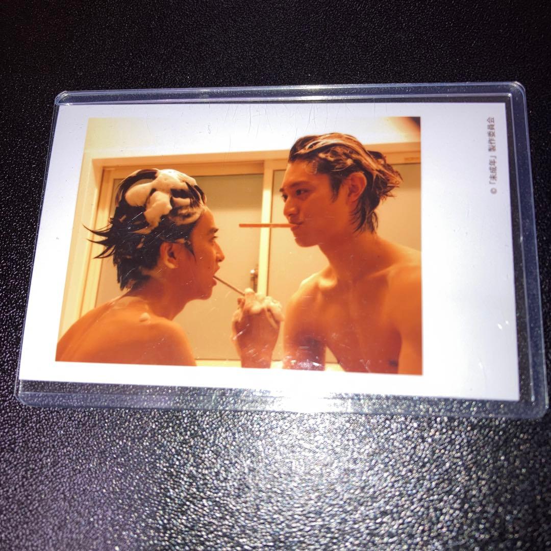 未成年　BLドラマ ブロマイド　11種コンプ　直筆メッセ入り　本島純政　上村謙信