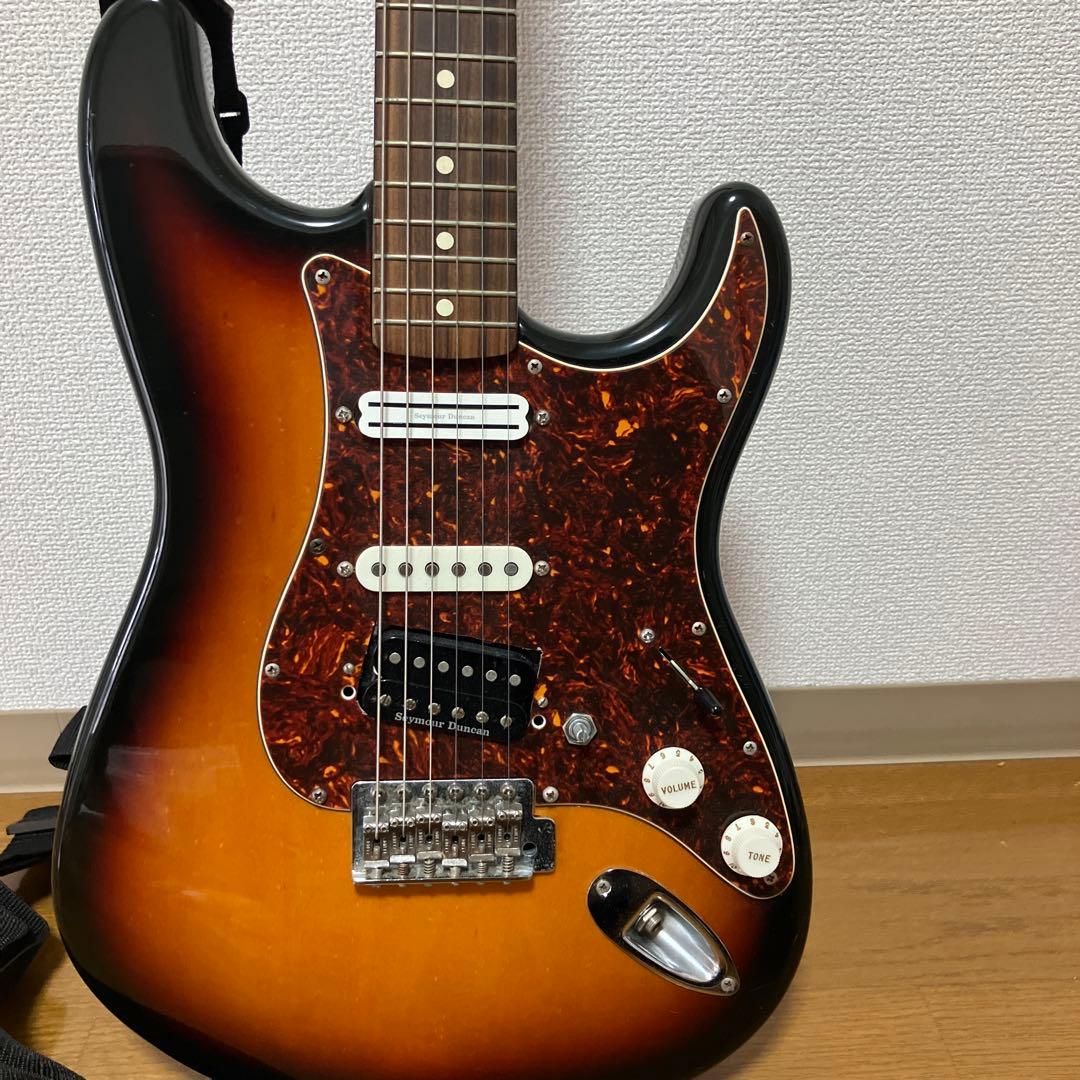 Fender ストラトキャスターメキシコ1998年製 HSS 改造有ソフトケース