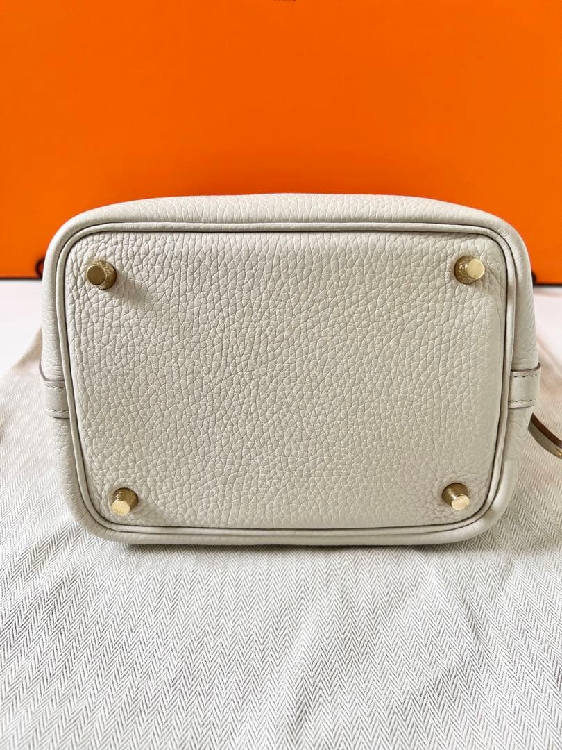 付属品完備★ エルメス ピコタンロック PM ベトン B刻印 オマケ付き