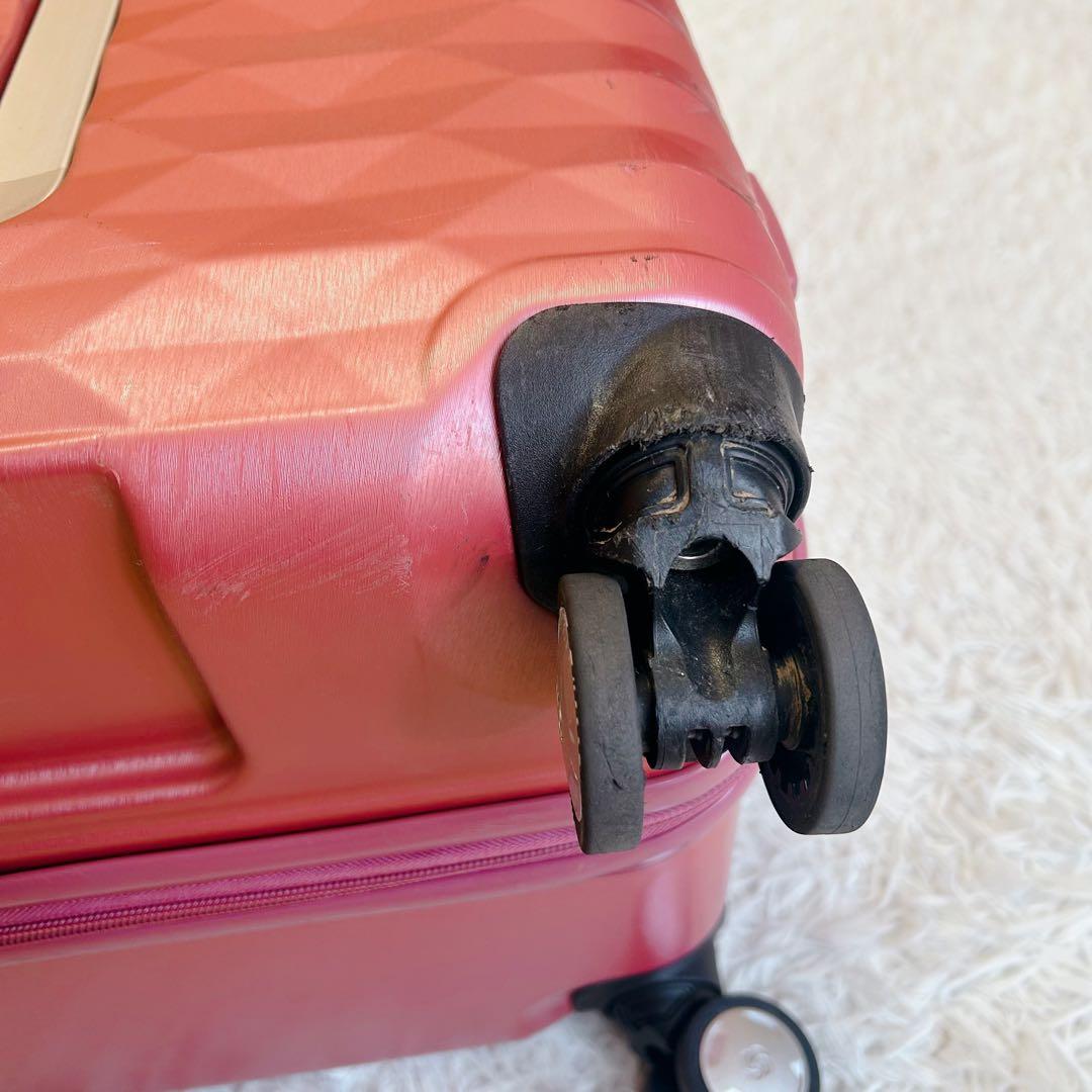 サムソナイトSamsonite ポリゴンスピナー ピンク 75/28