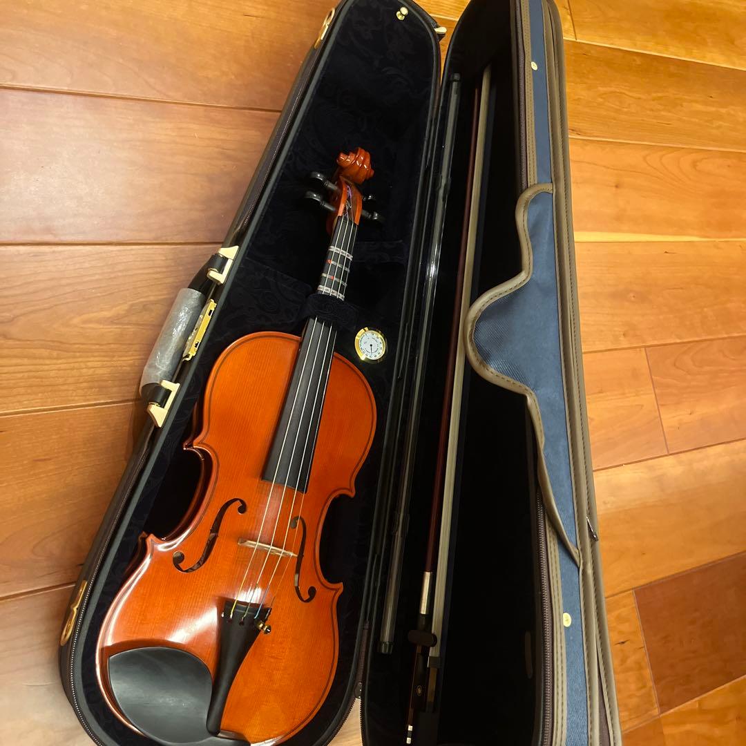 チェコ製 J.J.ドボルザーク バイオリン 4/4 弓、新品ケース付　美品