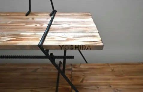 吉田メタル製　アイアンシェルフ　アイアンラック　360幅　アーチ型