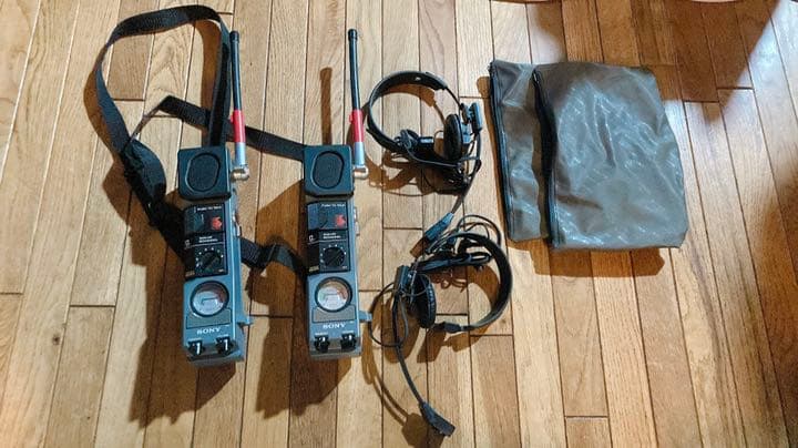 SONY ICB-87H トランシーバー　ヘッドセット付