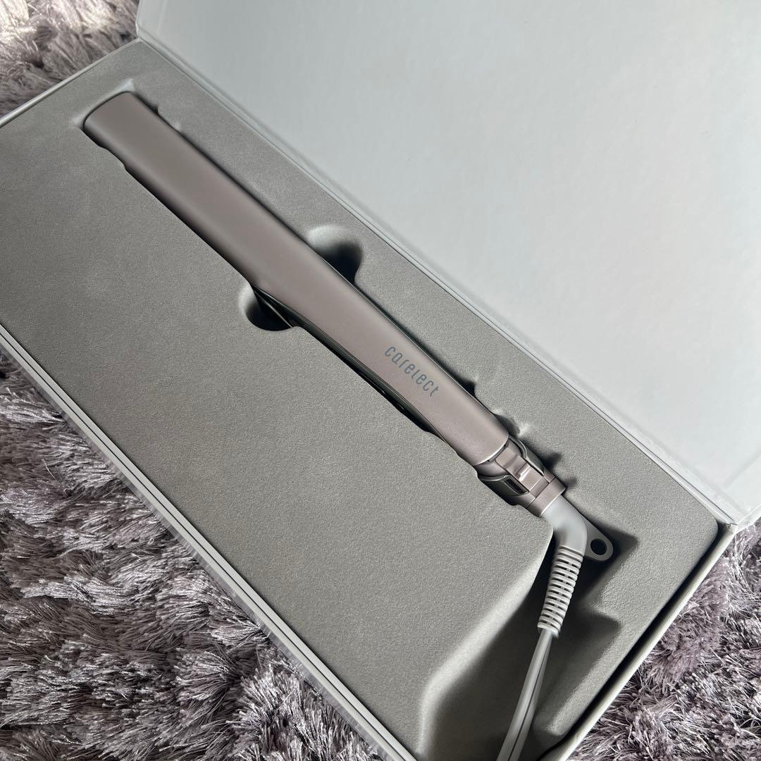 新品未使用品　ケアレクト スムースケアアイロン　ストレートアイロン　プリュスオー