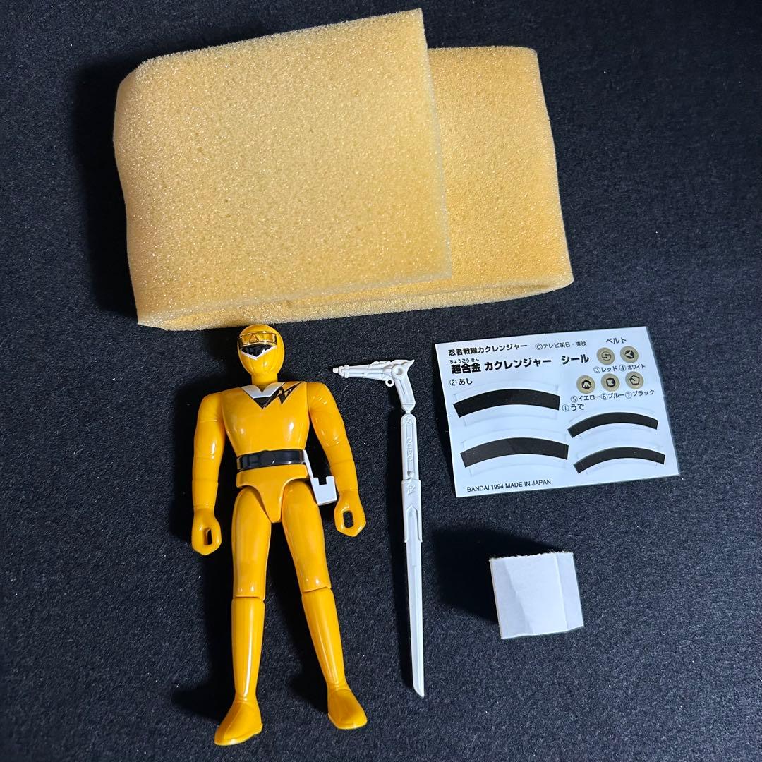 超合金　カクレンジャー 5体セット 忍者戦隊カクレンジャー フィギュア 当時物