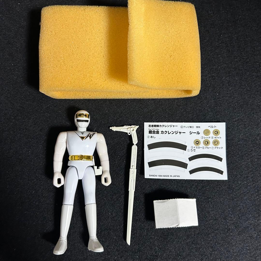 超合金　カクレンジャー 5体セット 忍者戦隊カクレンジャー フィギュア 当時物
