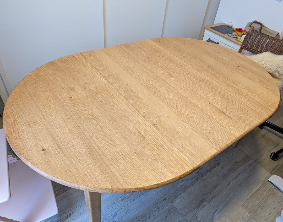 ReCENO リセノ　ダイニングテーブル　伸長式 folk ナチュラル