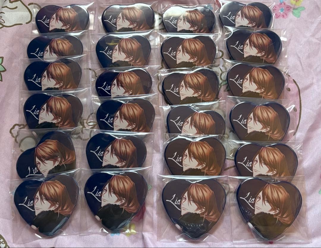 DYNAMIC CHORD 榛名宗太郎 ラブキス柄 缶バッジ64点