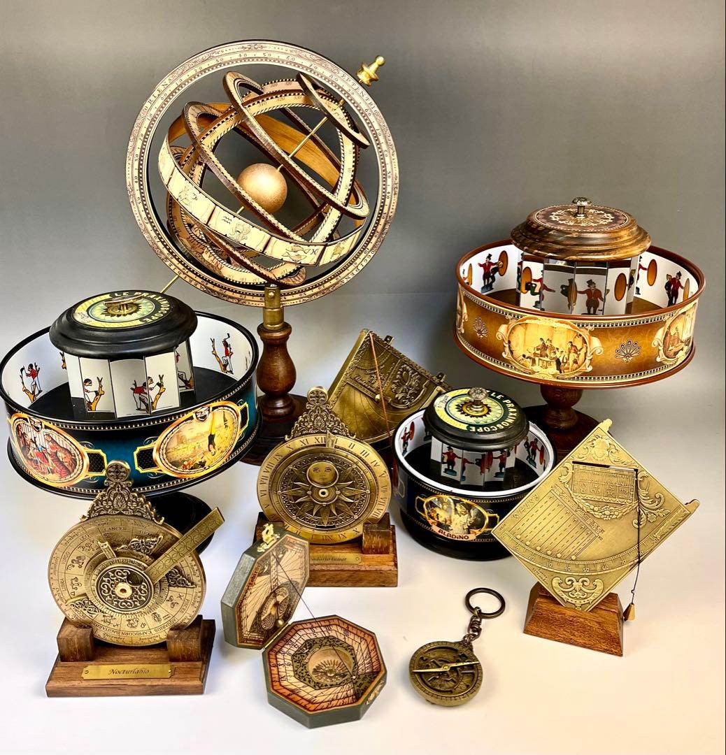 先着1名【ムーンカレンダー】干潮満潮の時間が分かる　スペイン　アンティーク