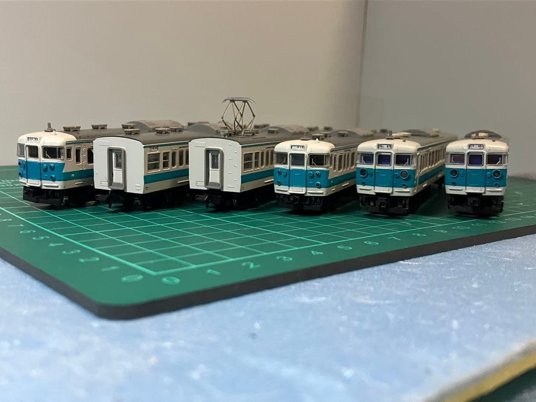 113系 阪和線 ブルーライナー6両　【ジャンク】