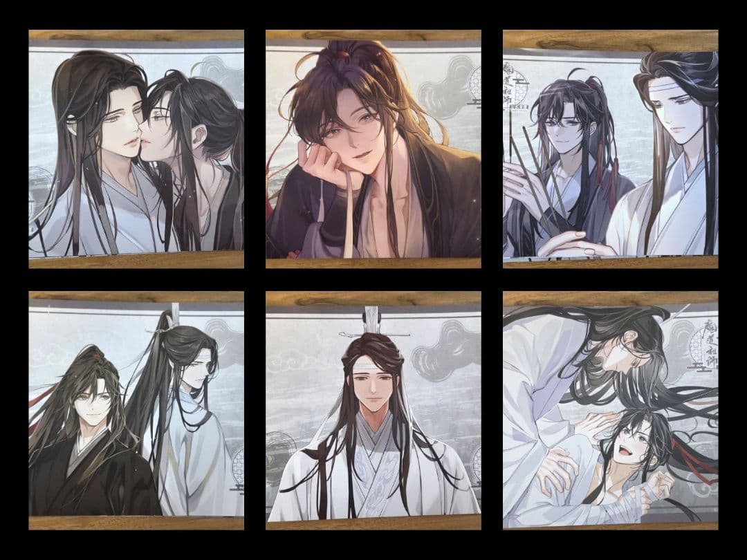 魔道祖師　公式茶屋　記念展　入場・フード特典　忘羨　藍忘機＆魏無羨