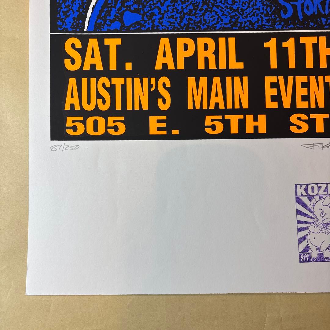 KOZIK CRUST ST 37 シルクスクリーンポスター