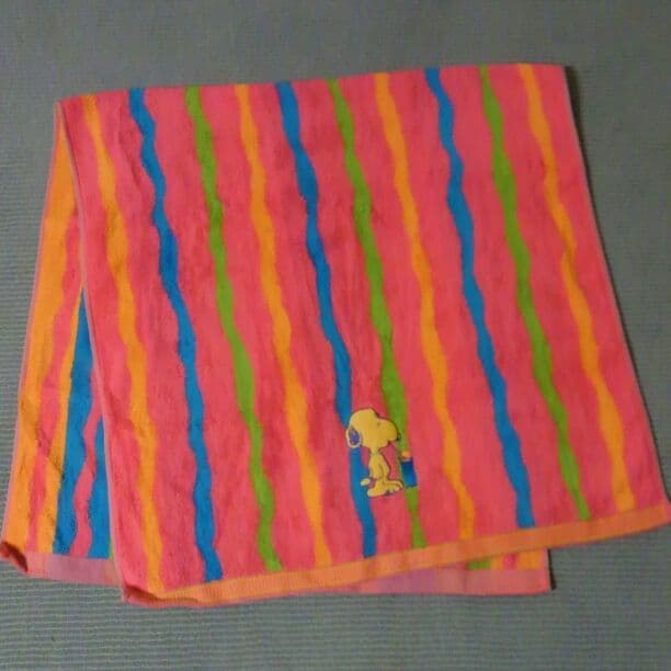 新品　スヌーピー　バスタオル