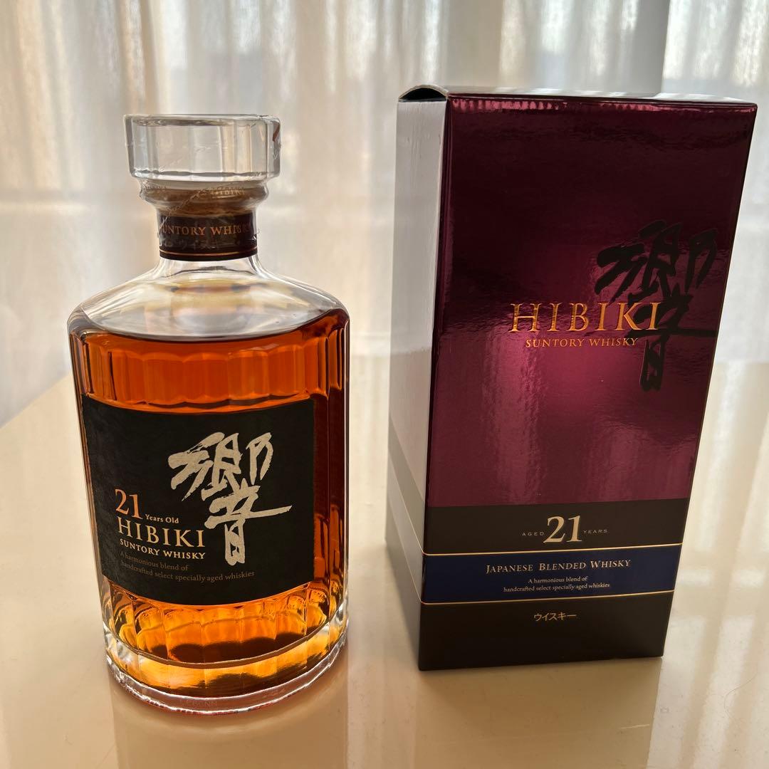 Hibiki 21年 ブレンデッドウイスキー 700ml 箱入り