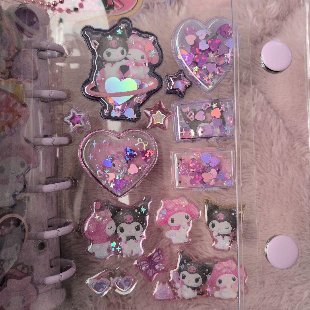 ま*ま様 シール帳　完成品　クロミ