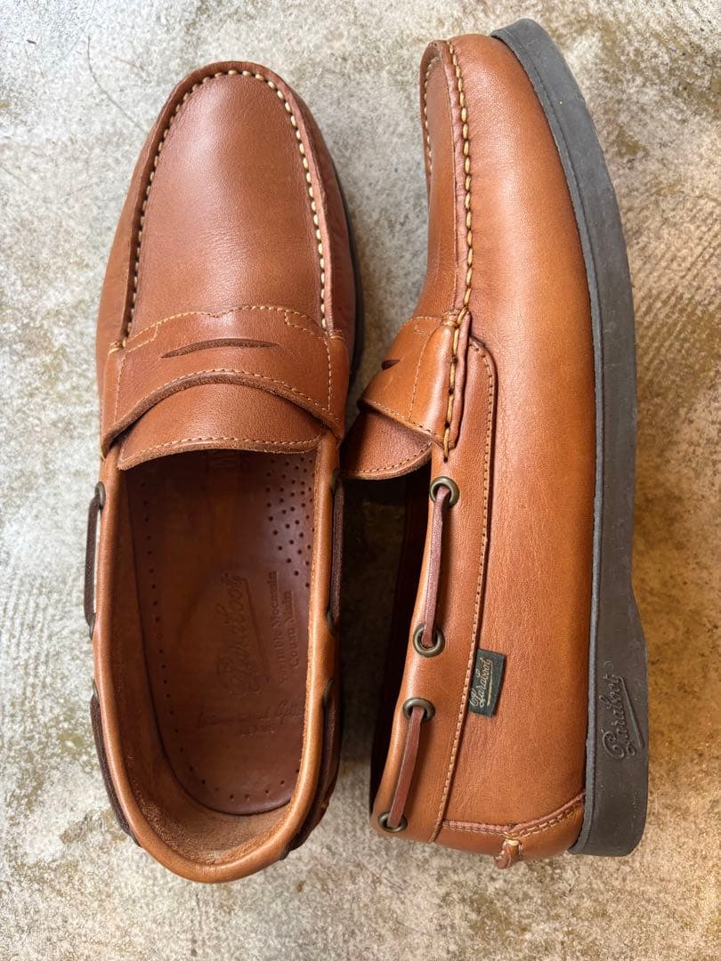 【ビームス別注】【新品未使用】パラブーツ　Corsica マロン 25.5cm