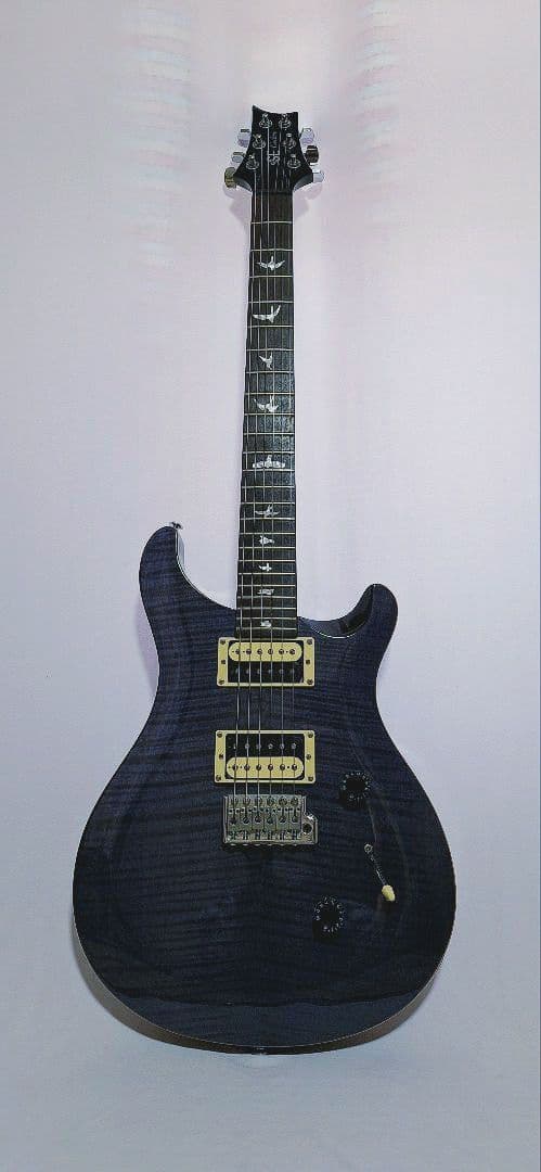 PRS SE ダークブルー エレキギター 本体ギターケース付きcustom24
