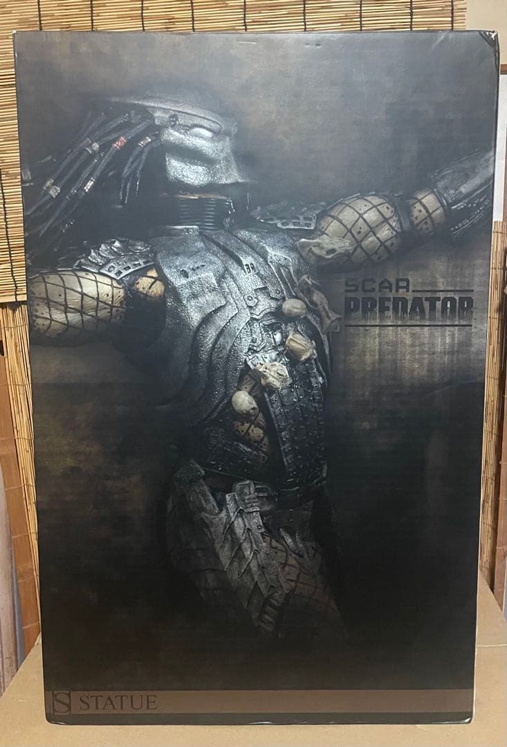 【完品】サイドショウ AVP スカー プレデター スタチュー フィギュア