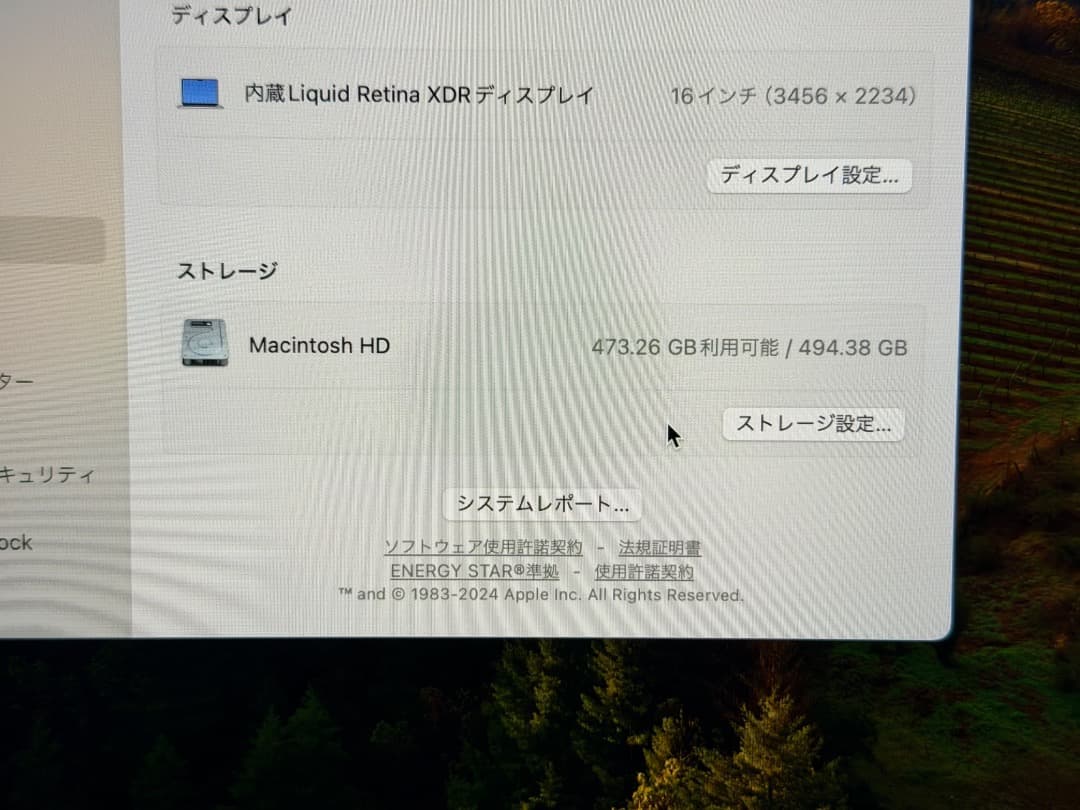 MacBook Pro 16インチ M1 Pro 512GB 16GB 2021