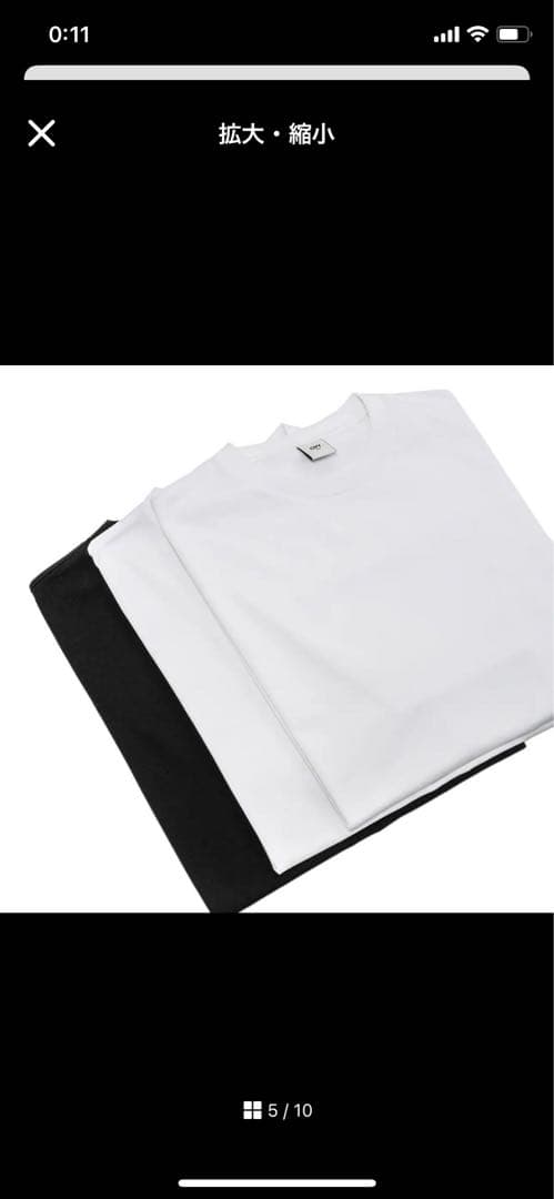 ★新品OVY Fine Cotton Basic 3pac TパックT３枚入