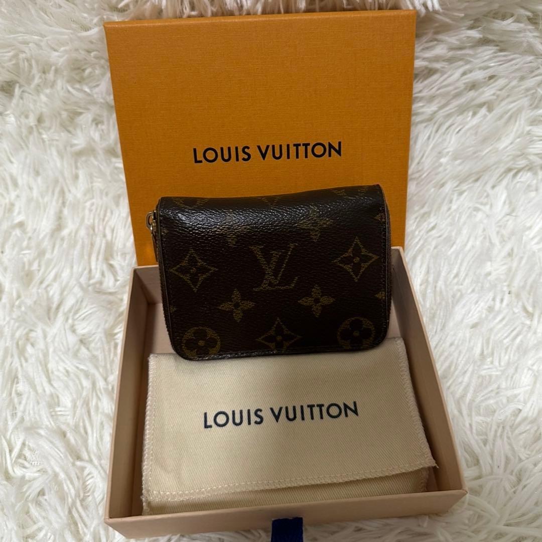 値下げ ルイヴィトン ジッピー パース ケース モノグラム 財布 箱