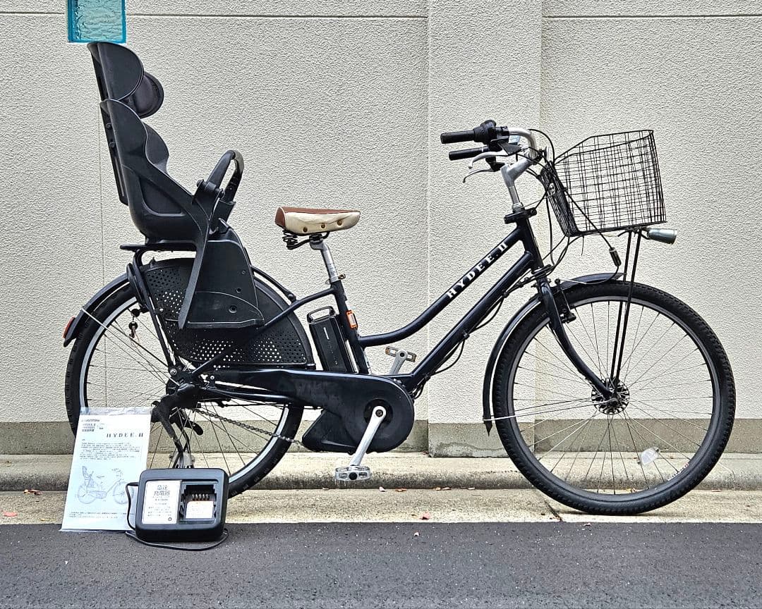 ハイディーII ♪ブリジストン♪電動アシスト自転車♪黒 HYDEE II