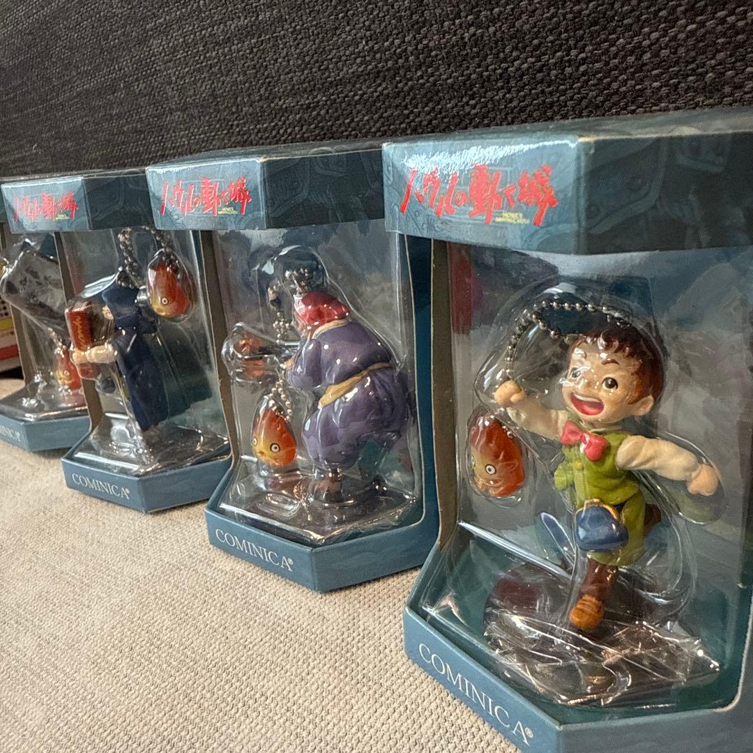 コミニカ ハウルの動く城 ミニフィギュア 新品未開封 4種セットマルクル