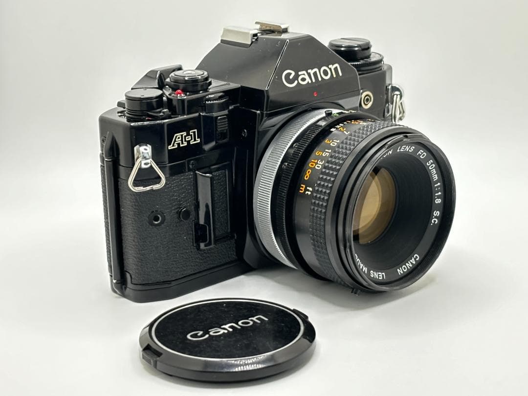 Canon キャノン A-1 レンズ付 FD 50mm f/1.8 S.C 美品