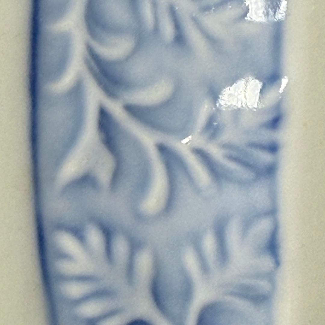 明治時代　有田焼　岩松平吾　色絵軍配形皿　五枚　角岩印　陽刻　珍品　器を楽しむ