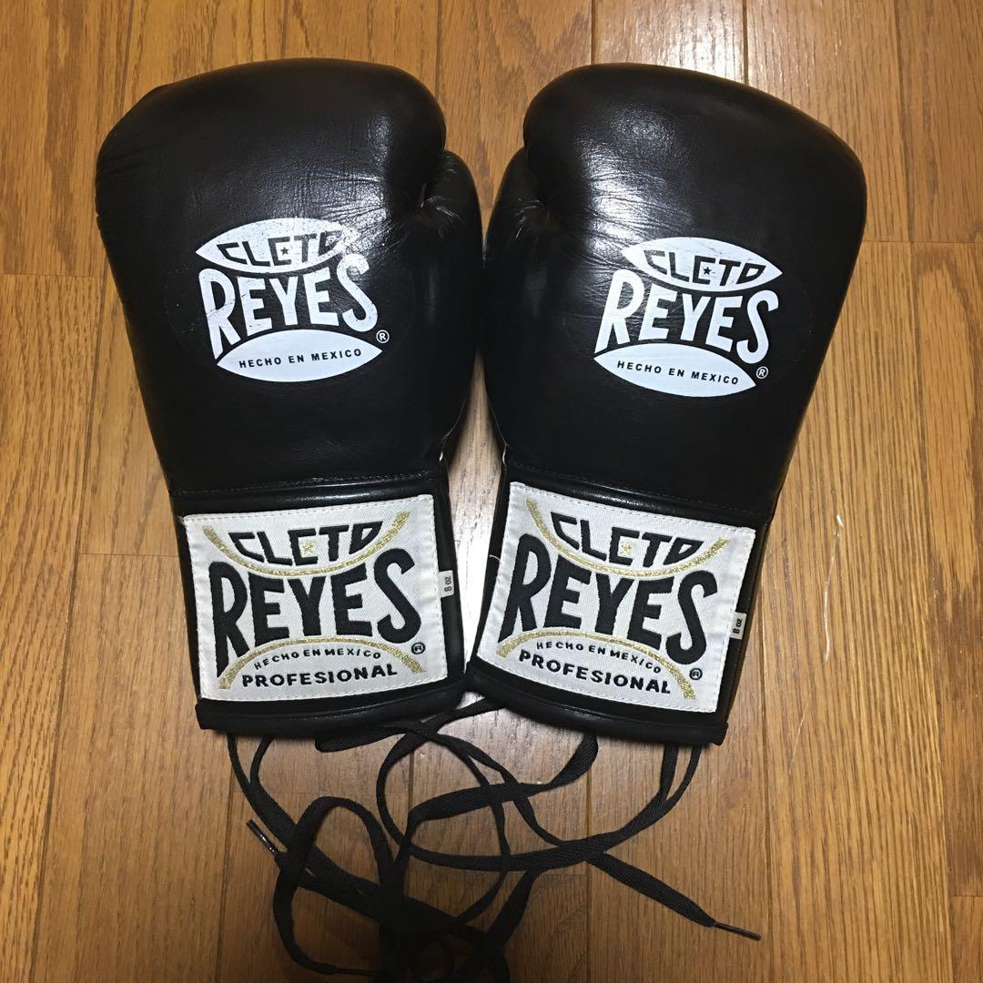 最終値下げCLETO REYSEレイジェスボクシンググローブ試合用8オンス紐式