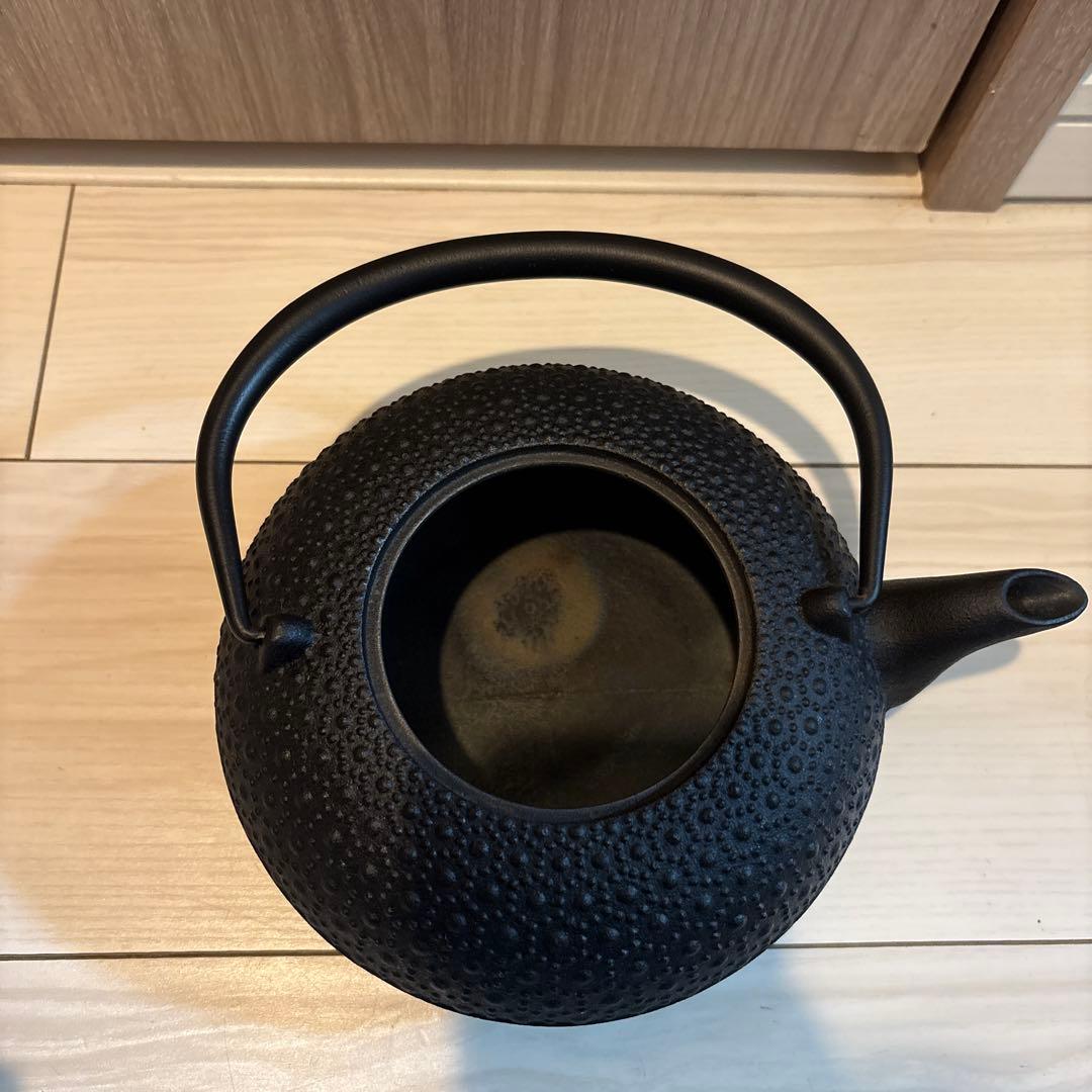 及源　南部鉄器　東雲亀甲 盛栄堂　鉄瓶