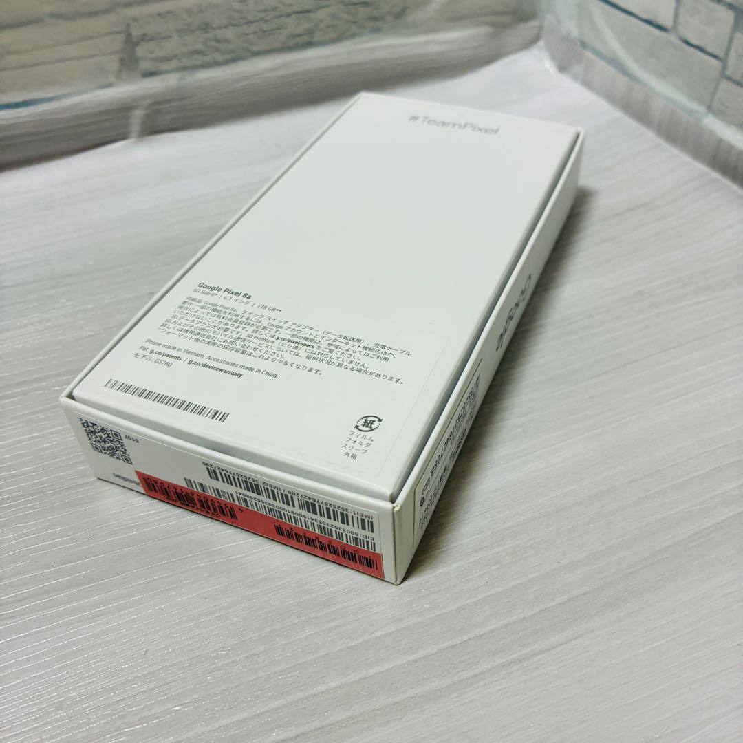 【新品未使用】Google Pixel 8a ブラック 未使用