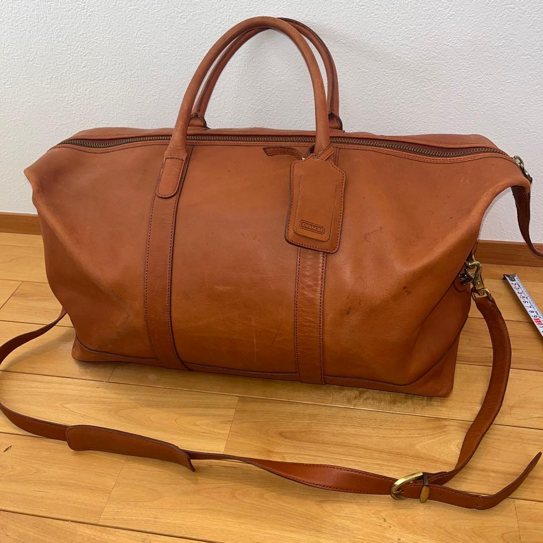10,000円引　COACH ボストンバッグ ブラウン