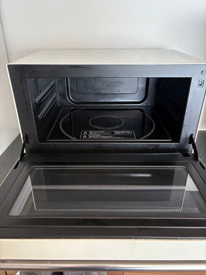 BALMUDA ホワイト 電子レンジ　k04a 2019年製