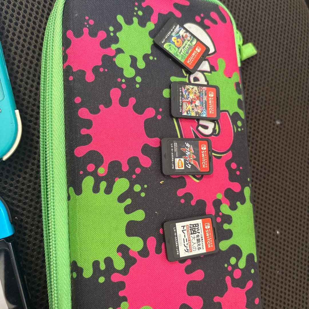 Nintendo Switch 本体 青/赤 + プロコントローラー + ケース