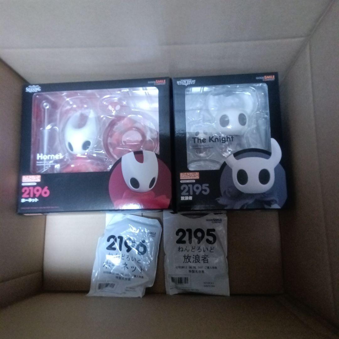 ねんどろいど　Hollow Knight 放浪者&ホーネット　特典台座付き