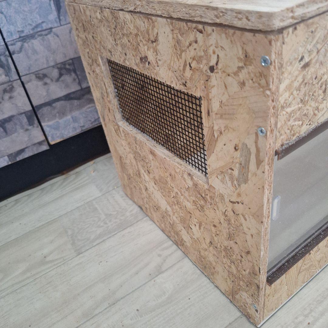 【本日まで】コスパ重視！OSB木製ケージ(未使用)2個セット