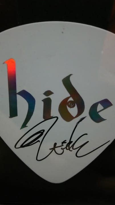 X JAPAN hide 直筆サイン